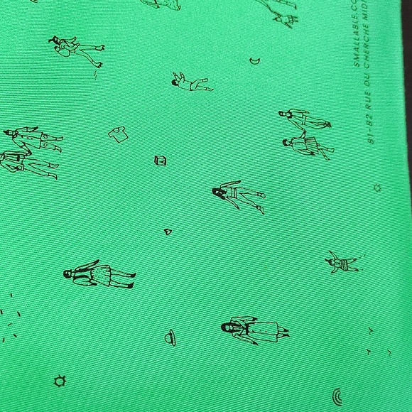 ๐ Smallable of France Green Tote Bag, Book Tote - Picture 6 of 15